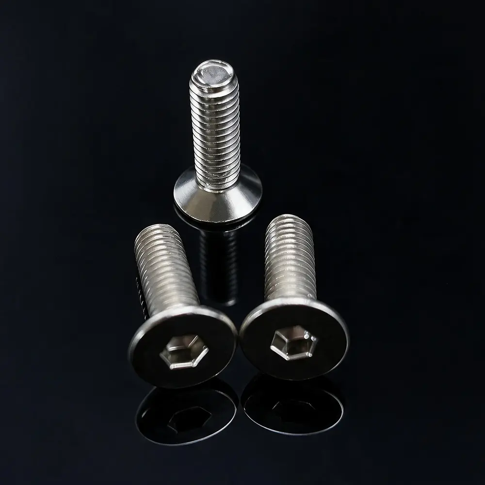 Sekrup Soket Hex Kepala Datar Countersunk