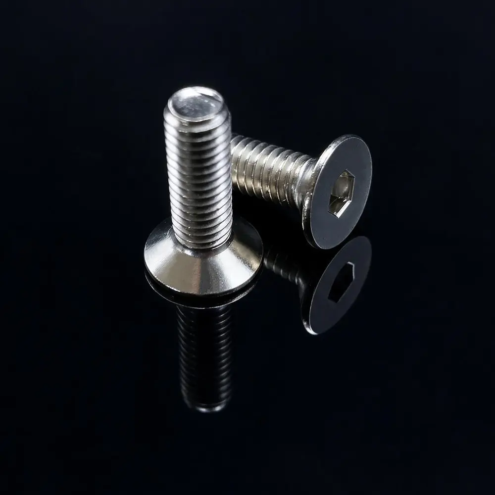 Sekrup Soket Hex Kepala Datar Countersunk