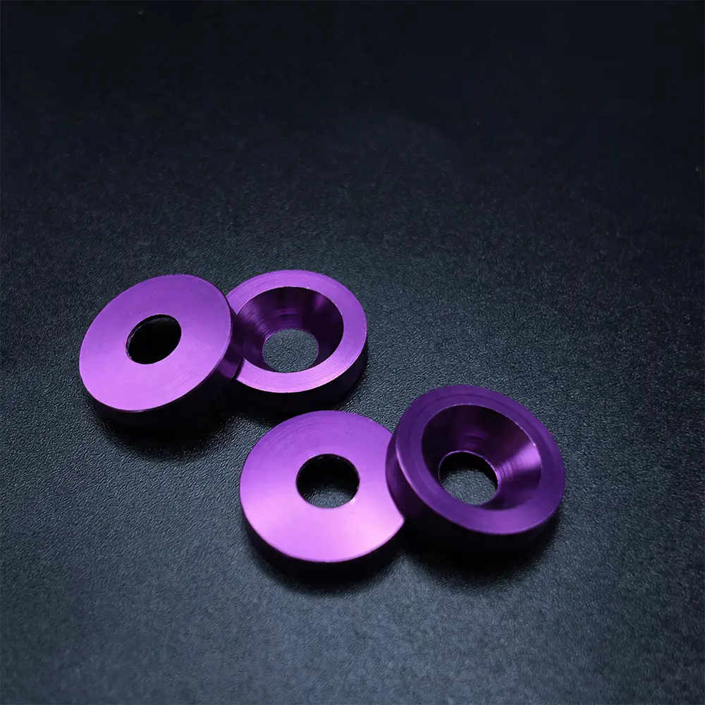 Mesin Cuci Countersunk Aluminium Anodized